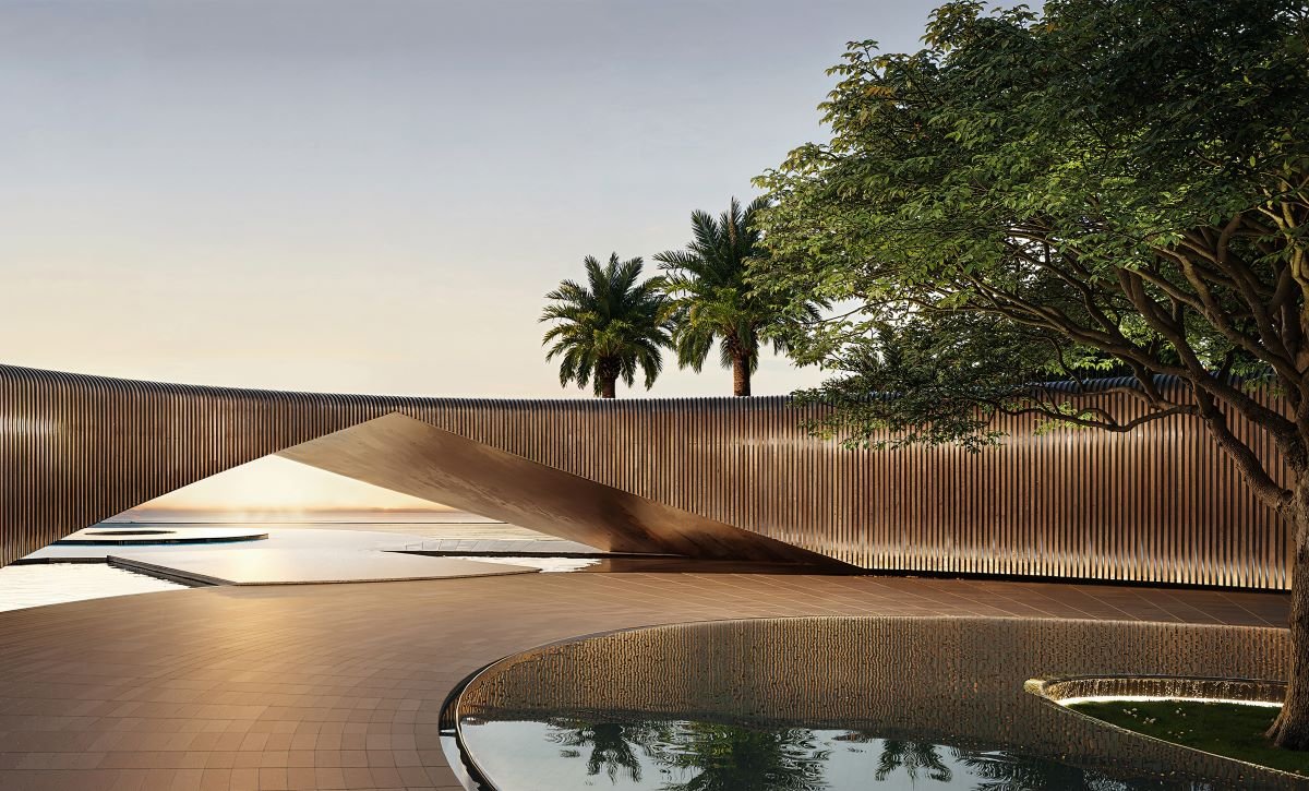 Armani-Branded Beach Villa