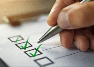 Handover checklist for buyers